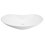 Wolnostojąca umywalka nablatowa prostokątna biała 62,5 x 35 x 16,5 cm Corsan (649964)