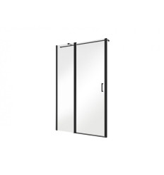Drzwi prysznicowe 110x190 Exo-C Black Besco (ECB-110-190C)