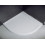 Brodzik półokrągły 80x80 Axim Ultraslim Besco (BAX-80-NR)