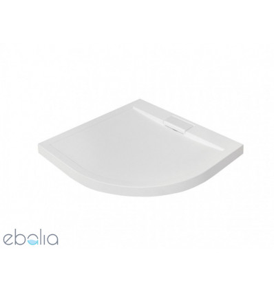 Brodzik półokrągły 80x80 Axim Ultraslim Besco (BAX-80-NR)