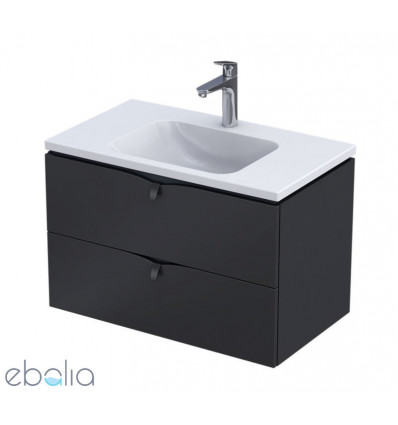 Szafka podumywalkowa 60 Siena czarny mat Oristo (OR45-SD2S-60-8)