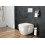 Szczotka do wc wisząca z uchwytem biała ceramika/chrom 82102000 Vernal Oltens (82102000)