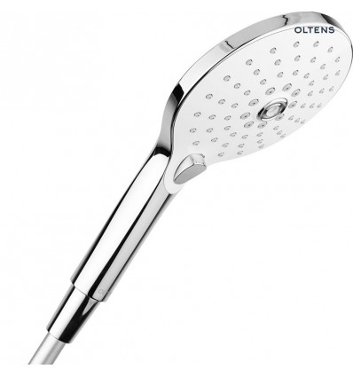 Słuchawka prysznicowa chrom/biały 37100110 Saxan EasyClick Oltens (37100110)