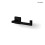 Uchwyt na papier toaletowy czarny mat 81105300 Tved Oltens (81105300)