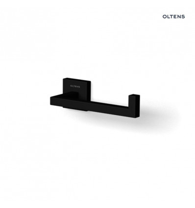 Uchwyt na papier toaletowy czarny mat 81105300 Tved Oltens (81105300)
