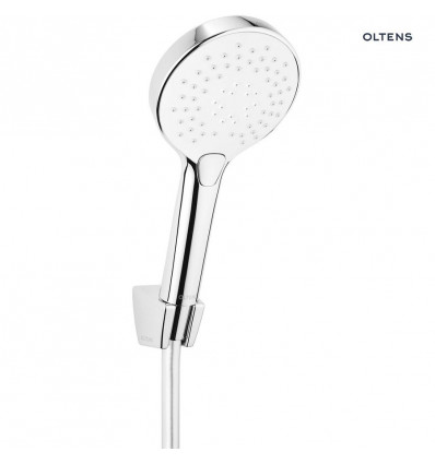 Gide zestaw prysznicowy chrom/biały 36007110 Driva EasyClick Oltens (36007110)