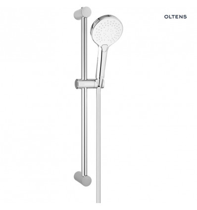 Alling 60 zestaw prysznicowy chrom/biały 36001110 Driva EasyClick Oltens (36001110)