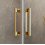 Drzwi prysznicowe 140 Idea Gold DWD Radaway (387124-09-01)