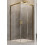 Kabina prysznicowa 80x110 Idea KDD Gold Radaway (387061-09-01L + 387063-09-01R)