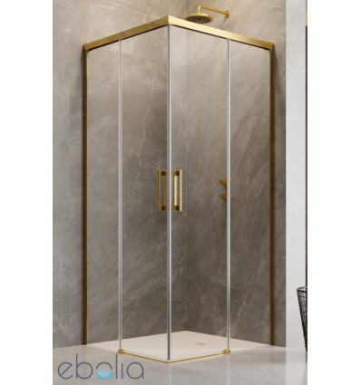 Kabina prysznicowa 90x90 Idea KDD Gold Radaway (387060-09-01L + 387060-09-01R)