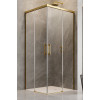 Kabina prysznicowa 90x120 Idea KDD Gold Radaway (387060-09-01L + 387064-09-01R)