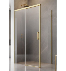 Kabina prysznicowa 110x70 Idea KDJ Gold Radaway (387041-09-01L + 387048-09-01R)