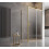 Kabina prysznicowa 110x75 Idea KDJ Gold Radaway (387041-09-01R + 387049-09-01L)