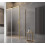 Kabina prysznicowa 120x75 Idea KDJ Gold Radaway (387042-09-01L + 387049-09-01R)