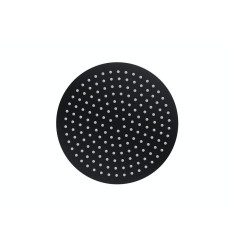 Deszczownica natryskowa SLIM stalowa czarna okrągła 30 cm Corsan (CMDO30BL)