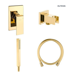 Zestaw zestaw prysznicowy podtynkowy złoty połysk Gota Oltens (36606800)