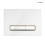 Przycisk spłukujący do WC szklany biały/złoty mat Torne Oltens (57202000)