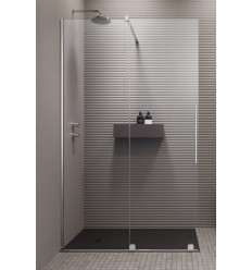 Kabina Walk-in 80 lewy chrom Furo Radaway (10106438-01-01L + 10110394-01-01)