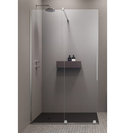 Kabina Walk-in 100 lewy chrom Furo Radaway (10106538-01-01L+10110494-01-01)