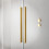 Drzwi wnękowe 90 Lewe Furo Gold DWJ Radaway (10107472-09-01L + 10110430-01-01)