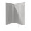 Kabina Walk-In 80x13 Kerria Plus Deante (KTS 038P+KTS 038P)
