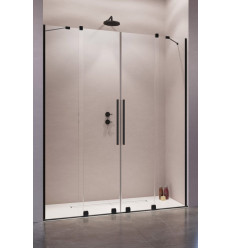 Drzwi wnękowe 200 Furo Black DWD Radaway (10108538-54-01 + 10111492-01-01)
