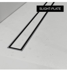 Odpływ liniowy Schedpol Slight Line Plate Black 60cm (SOLBPL-60035)