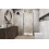 Drzwi wnękowe 90 Prawe Furo Black DWJ RH Radaway (10107442-54-01RU + 10110460-01-01)