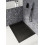 Brodzik półokrągły 80x80 Omega Black Stone Schedpol (3.0459/C/ST)