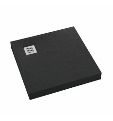 Brodzik kwadratowy 80x80 New Horizons Black Stone Schedpol (3.3300/C/ST-M2)