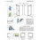 Kabina prostokątna 80x100 Euphoria KDJ Radaway (383512-01L + 383241-01L + 383052-01)