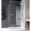 Kabina prostokątna 80x70 Euphoria KDJ Radaway (383512-01R + 383241-01R + 383055-01)
