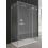 Kabina przyścienna 80x70 Euphoria KDJ+S Radaway (383512-01R + 383221-01R + 383055-01 + 383033-01)