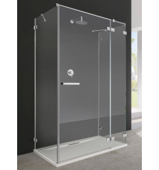 Kabina przyścienna 80x70 Euphoria KDJ+S Radaway (383512-01R + 383221-01R + 383055-01 + 383033-01)