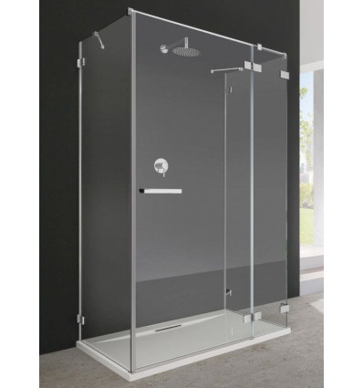 Kabina przyścienna 80x70 Euphoria KDJ+S Radaway (383512-01R + 383221-01R + 383055-01 + 383033-01)