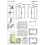 Kabina prysznicowa 100x70 Idea KDJ+S Radaway (10116100-01-01L + 387048-01-01R + 10117070-01-01)