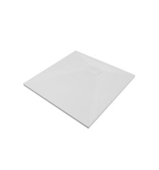Brodzik kwadratowy Vexo biały 80x80 Besco (BV-80-80-K)