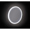 Round Lusterko kosmetyczne magnetyczne - podświetlenie LED Deante (ADR 0821)