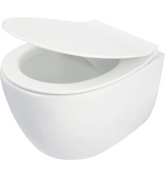 Silia Miska WC z deską bezkołnierzowa Deante (CDLD6ZPW)