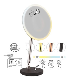 Silia Lusterko kosmetyczne - podświetlenie LED Deante (ADI R812)