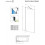 Parawan nawannowy 50 Idea Black PNJ II Frame Radaway (10001050-54-56)