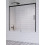 Parawan nawannowy 140 Lewy Idea Black PN DWJ Radaway (10003140-54-01L)