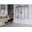 Zabudowa nawannowa 140 Idea Black PN DWD Radaway (10004140-54-01)