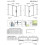 Zabudowa nawannowa 140x70 Lewa Idea Black PN DWJ+S Radaway (10042140-54-01L + 10005070-54-01R)