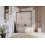 Zabudowa nawannowa 140x70 Lewa Idea Black PN DWJ+S Radaway (10042140-54-01L + 10005070-54-01R)