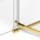 Drzwi wnękowe 80 Avexa Gold Brushed New Trendy (EXK-1714)