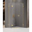 Kabina pięciokątna 80x80 Avexa Gold Shine New Trendy (EXK-3840)