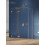 Kabina przyścienna 80x70 Avexa Gold Brushed New Trendy (EXK-3070)