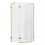 Kabina pięciokątna 80x80 Avexa Gold Shine New Trendy (EXK-3840)