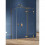Kabina przyścienna 80x70 Avexa Gold Brushed New Trendy (EXK-3070)